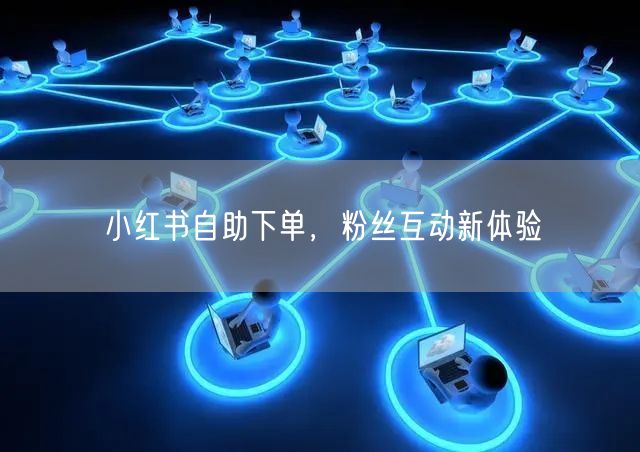 小红书自助下单,粉丝互动新体验